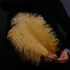 2021 Marabou Feathers For DIY Bridal Wedding Crafts Millinery Dekorat ślubny struś piórów Dekoracja ślubna