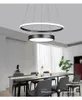 Lustre LED pour salle à manger salle de cuisine lustres décoratifs d'intérieur éclairage noir doré étude chambre d'hôtel droplight