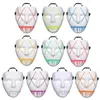 Battery Operated Halloween Voice Control LED Mask 3 Modes EL Wire Light Up The Purge Movie Costume Party
