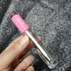 Özel Logo 6ml Yuvarlak Terek Dudak Tüpleri Değnek Fırçası Boş Lipgloss Tüpler Bütün Plastik Kozmetik Ambalaj Ruj LI202U