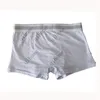 Nya Mens Underkläder Boxer Kort Shorts Vintage Mäns Vintage Bomull Sexig Cueca Boxer Mjuk Vuxen Man Gay Boxer Shorts