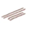 300pcs/lot 50mm Necklace Extension Chain Bulk Bracelet Extended Chains Tail Extender For Jewelry Making Findings