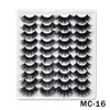 20 par 3D Mink Eyelashes Lashes Book Natural False Eyelashes Fake Lures Long Makeup Eyelash Extension Mink Eyelashs For Beauty6618366