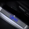 Pour Infiniti Qx80 DOOR Sill Protector Reflective 4D Fibre de carbone Autocollant Porte de porte Sill Sill Car Style Tableau de bord Accessori2530837