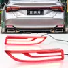 1 Set LED Reflector rear light For Toyota Avalon 2018 2019 2020 2021 2022 Car Bumper Light Brake Light Turn Signal
