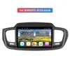 Radio vidéo de voiture Android 9 pouces pour KIA SORENTO 2015-2018 lecteur multimédia GPS avec Bluetooth