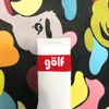 Chaussettes de Golf en coton épaisses, chaussettes de sport de rue confortables, respirantes, à tube moyen, automne et hiver