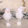 4Styles Cadeaux de Noël décorations jouets en peluche figurines d'action debout fenêtre bonhomme de neige articles d'affichage jouets pour enfants faveur du parti FFA3432