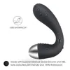 10 Speed ​​Prostate Massager Vibrator Anal Vibrator Sex Zabawki dla dorosłych Mężczyźni Kobiety Erotyczne USB Ładowanie Elastyczne Wibrujące Butt Plug Sex Shop Y200616