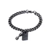 Dichiarazione Serie Fitness Manubri You vs You Bracciale quadrato ME VS ME Braccialetti Bracciale Studente Gioielli hip-hop alla moda per Wom2391