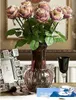 Silk Blommor Partihandel Silk Rose Flower Toppkvalitet Non-Polluting Artificial Flower Simulation Bröllop eller Hem Dekorativ blomma Gratis frakt