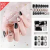 Tamax NAF005 24 stks Afneembare Valse Nagels Kunstmatige Tips Instellen Volledige Cover voor Nagels Kunst Fake Verlengingsdecoraties met Detailhandel