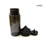 Cheap 30ml 50ml 60ml 100ml 120ml PET Gorilla Black Bottle Plastic Dropper Empty Bottles with Childproof Caps for E Cig Vaporizer p5791260
