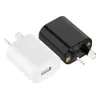 USB Power Adapter Chargers 5 V 1A 2A Australië Nieuw-Zeeland Au Plug Wall Travel Home Charger voor Samsung HTC Android Phone Adapters 100st