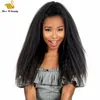 Fluffy Afro Human Hair Extensions Kinky Straight Pré-collé I tip HairBundles 100g