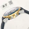 2023 Nouvelles montres de mode pour hommes de luxe Quartz Chronograph Men 44 mm Strap de caoutchouc Chronographe montre les montres pliantes.
