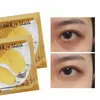 Crystal Collagen Mask Maquillaje Oro Polvo Polvo Parches Para Ojos Cuidado Hidratante Gel Gel Máscaras Palillo Eliminar Círculo Oscuro