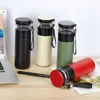 Roestvrijstalen thermosfles thee waterfles draagbare waterfles met thee infuser 500ml volwassen thee thermos