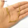 V Attract aangepaste drie naam ketting vrouwen gepersonaliseerde sieraden vrienden goud meerdere namen handgemaakte bijoux collier femme CX22329470