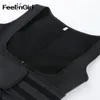 FeelinGirl زائد الحجم 100٪ مطاط الأعلى للمرأة المشكل قابل للتعديل الخصر المدرب حزام التخسيس ملابس داخلية البطن تحكم Shapewear Y200710