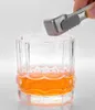 Acciaio inossidabile per uso alimentare Pietra per vino ghiacciato Pietre agghiaccianti per whisky Cubi con pinza per ghiaccio Festa in casa Barware Coolers5375033