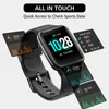 Akıllı Saatler 116 Plus ID116 D13 Kalp Hızı İzle Bileklik Spor Saatleri Akıllı Band Su Geçirmez Akıllı Smartwatch Android Perakende PA9731030