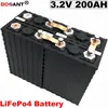 Pour le stockage d'énergie/alimentation du système solaire 3.2 V LiFePo4 batterie au Lithium 12 V 24 V 36 V 48 V 60 V 72 V 200AH batterie de vélo électrique