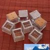 8pcs Square Silicone Chair Leg Caps Rubber Feet Protector Pads Furniture Table Covers Square Bottom home decoration