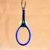 EPACKET DHL Gratis frakt Mini Tennis Tennis Racket Keychain Creative Personality Dakr158 Mix Order Nyckelring Keychain