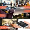 C6 Mini Projektör 4K Proyector DLP Android 9.0 Projektör WiFi Bluetooth 4.0 LED Video Ev Sineması Desteği Miracast Airplay