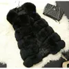 Coat Autumn Fashion Casual Warm Slim Sleeveless Faux Fur Vest Winter Jacka Women Feminino T200506