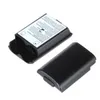 Svart vit batteriladdningsskal för Xbox 360 / Xbox360 Wireless Controller Rechargeable Batteri