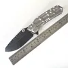 Limited Edition Rogue Shark Aangepaste Messen SCK Vouwen Mes Sterk S35VN Blade Hoge Kwaliteit Titanium Handvat Camping Gereedschap Outdoor Equipment Tactical Pocket EDC