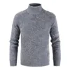 Мужские свитеры водолазки вязаный свитер кашемир шерсть зимний мужчина 2022 Пуловер.
