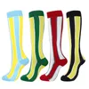 37style men women nursing compression socks Unisex outdoor sports run travel pressure long socks relieve knees pain happy