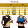 Mäns bantning av kroppen Shaper Modeling Vest Belt Belly Reducing Shaperwear Men Fat Burning Loss Weight Midje Trainer Sweat Corse214U