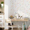 Length Nordic Wallpaper Modern Geometric Art Color Children's Bedroom Boys and Girls Korean Paper Wallpaper Roll Home Décor
