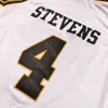 Nova camisa de basquete do estado do Colorado 2020 NCAA College 4 Isaiah Stevens White toda costurada e bordada tamanho S-3XL