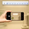 8 Led corpo humano Luz Sensor Infravermelho Quarto Roupeiro Quarto de Bebê Decoração Lamp PIR Magnetic Movimento Gabinete Escadas Nightlight