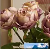 silk flowers wholesale Silk rose flower top grade non-polluting Artificial Flower Simulation Wedding or Home Decorative Flower free shipping