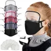 Masque anti-poussière anti-poussière anti-poussière de haute qualité avec des vannes de boucliers amovibles pour les enfants adultes universels avec le filtre PM2.5