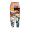 Nuovi uomini/donne Cartoon Rugrats anni '90 Art Divertente 3D Stampa Moda casual Felpe con cappuccio/Pantaloni sportivi Tute Hip Hop NJ02