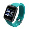 20 stcs id116 plus kleur slimme armband scherm armband sport stappenteller horloge fitness running tracker hartslag stappenteller smart wr1027912