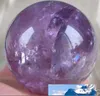 Groothandel hete heet-verkopen Natural Pink Amethyst Quartz Stone Sphere Crystal Fluorite Ball Healing Gemstone 18mm-20 mm Gift voor Familly Friends Gratis verzending