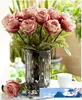 silk flowers wholesale Silk rose flower top grade non-polluting Artificial Flower Simulation Wedding or Home Decorative Flower free shipping