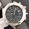 Top Version Super Avenger II 45mm Avenger Bandit A1337111 ETA 7750 Automatisk kronograf Titanium Case Mens Watch Sapphire Designe9823918