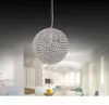 Moderne K9 cristal boule ronde lustres éclairage LED éclairage intérieur plafonniers suspension livraison gratuite