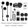 HeroBiker Motorcykel Intercom Waterproof Bluetooth Hjälm Headset Hjälm Högtalare Moto Headset Trådlöst Intercomunicador 1200M1298S