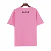 20Ss Mens T Shirt Tees Män Kvinnor Högkvalitativ Casual Short Sleeve Polos Fashion Letter Line Printing T Shirts Storlek XS-L