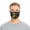 Les vies noires comptent masque facial impression 3d masque de mode lavable couverture en tissu réutilisable FLOYD BLM masques buccaux LJJK2422